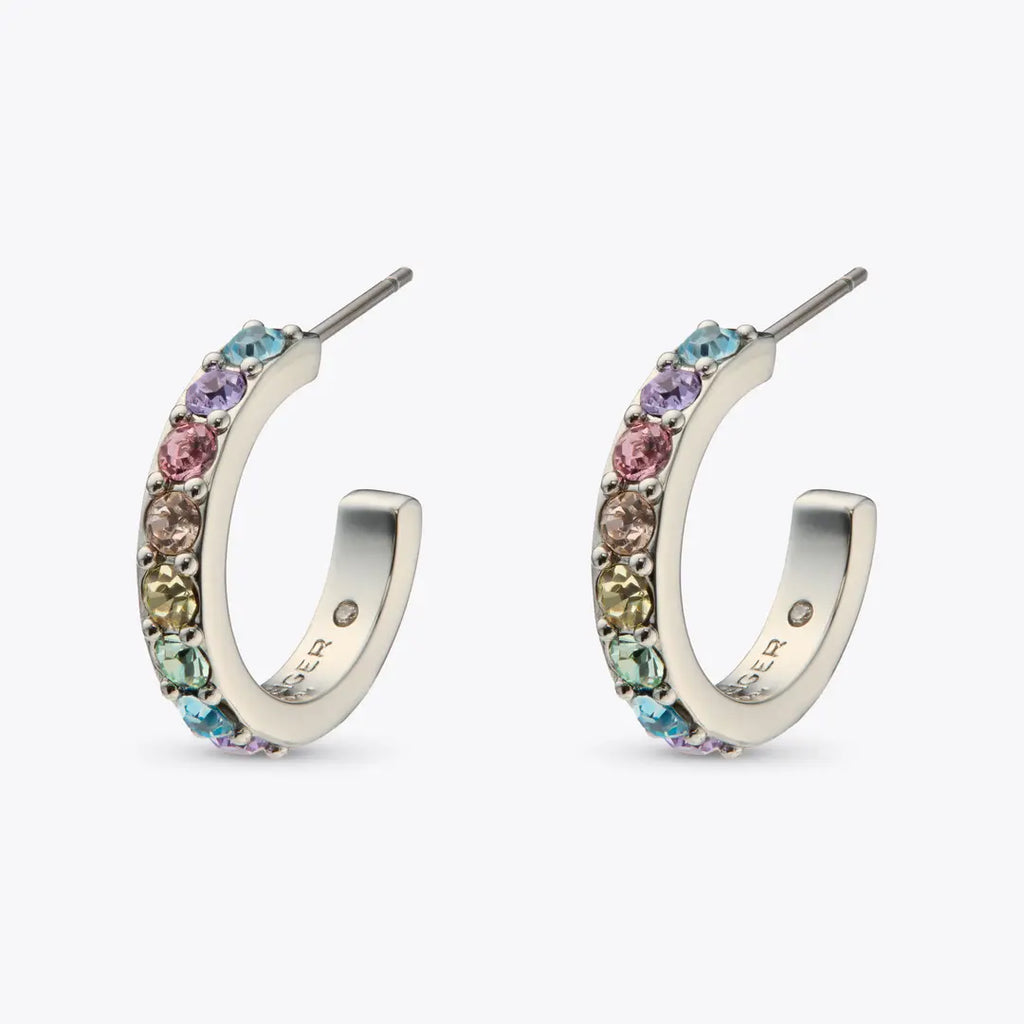 Crystal Hoop Earrings