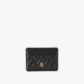 Quilted Leather Card Holder