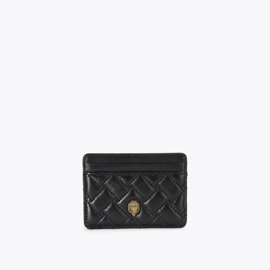 Quilted Leather Card Holder