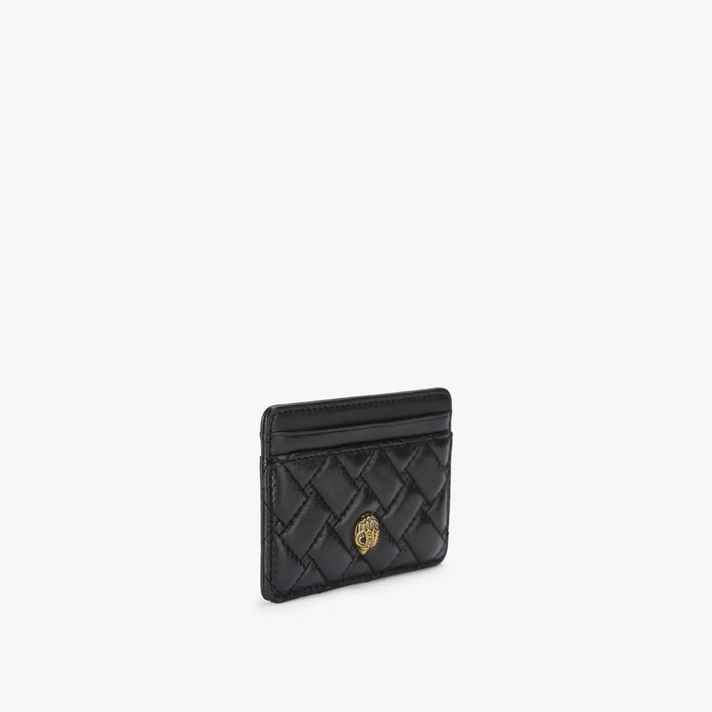 Quilted Leather Card Holder