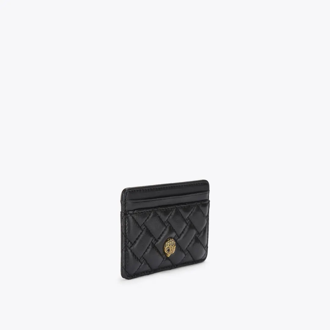 Quilted Leather Card Holder