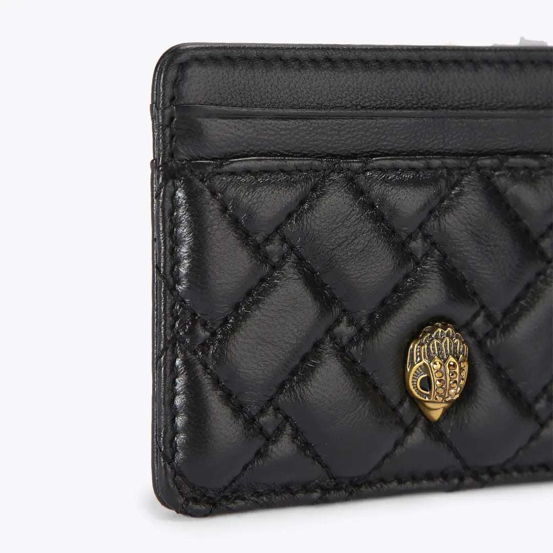 Quilted Leather Card Holder